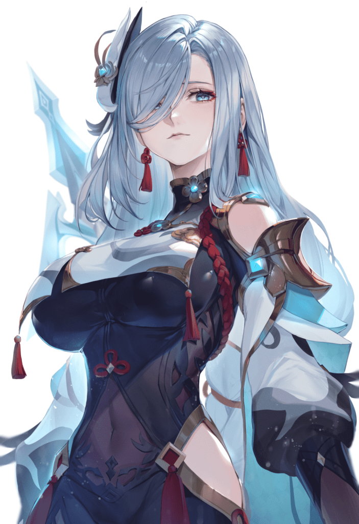 图片[4]-申鹤 美图插画壁纸图集-cos